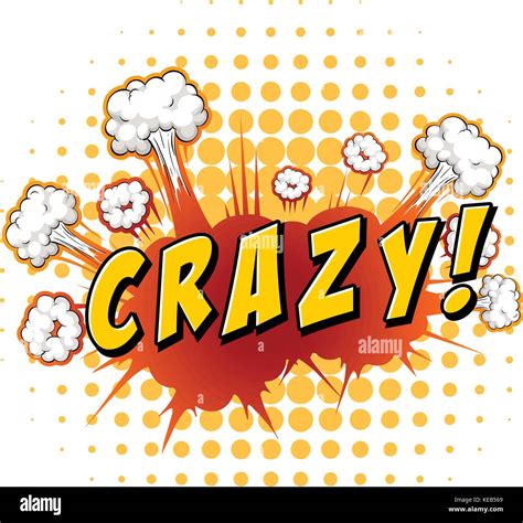 Crazy word Stock Vector Images - Alamy