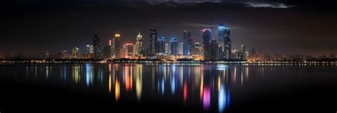 Premium Ai Image Long Exposure City