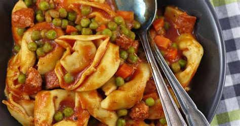 Experimente Aus Meiner K Che One Pot Tortelloni In Tomaten Gem Se So E