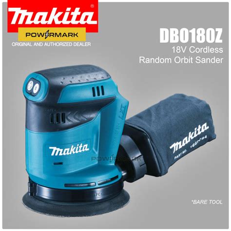 Makita Dbo180z Cordless Random Orbit Sander 18v Lxt® Li Ion Bare Tool 5″ Powermark Mct