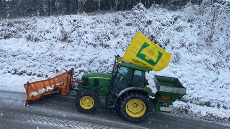 Maltempo Mobilitati I Trattori Contro Neve E Gelo Coldiretti