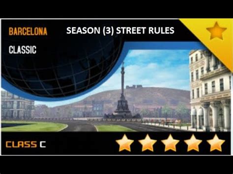 Barcelona Classic Class C Season Street Rules Asphalt