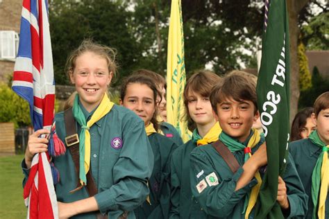 Beavers Cubs And Scouts Parade Churt Fete