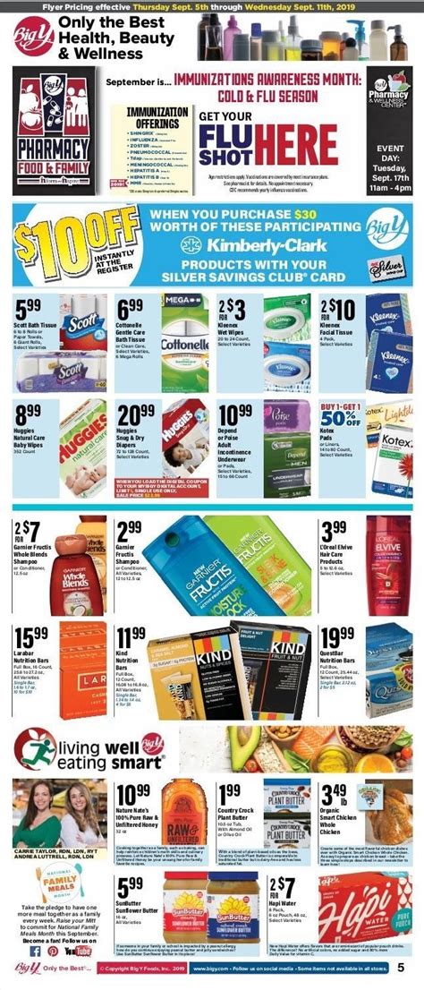 Big Y Weekly Ad Sep 5 – Sep 11, 2019