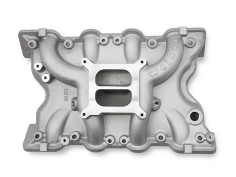 Intake Manifold Weiand Action Plus Dual Plane Natural Finish