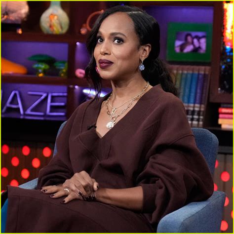 Kerry Washington Reveals The Last Celeb She Texted Which Athlete Slid