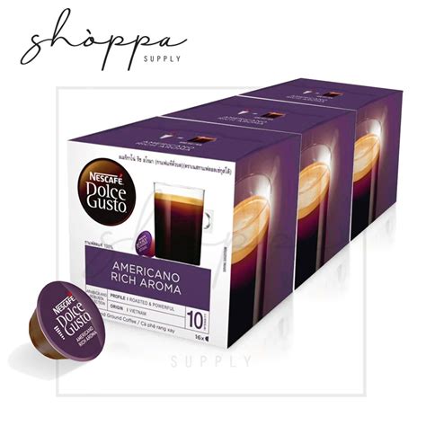 Shoppa Nescafe Dolce Gusto Americano Rich Aroma 16 Capsulesbox Pack