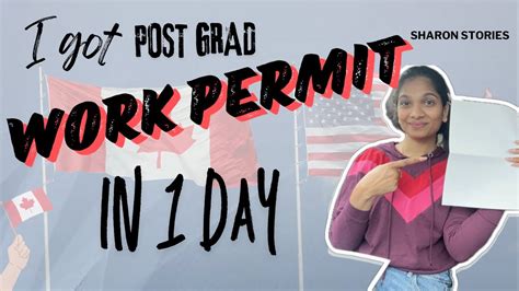 I Got Post Grad Work Permit In Day How To Do Flagpoling In Canada