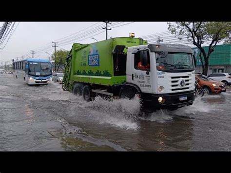 Chuva No Recife Alaga Avenida Mascarenhas De Moraes Youtube