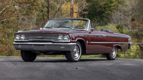 1963 Ford Galaxie 500xl Convertible For Sale At Auction Mecum Auctions