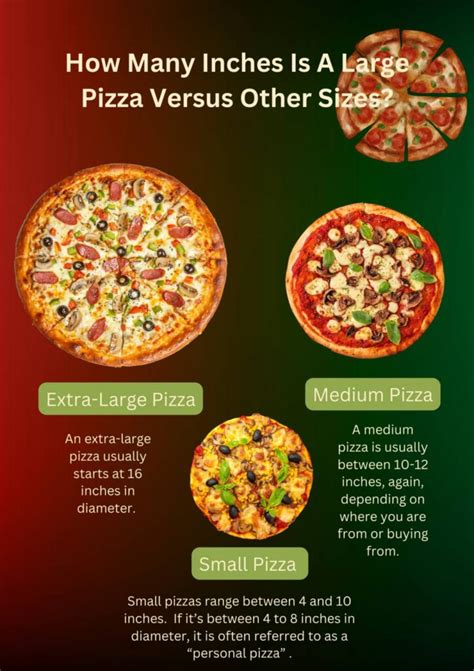 How Many Inches Is A Large Pizza Best Comprehensive Guide