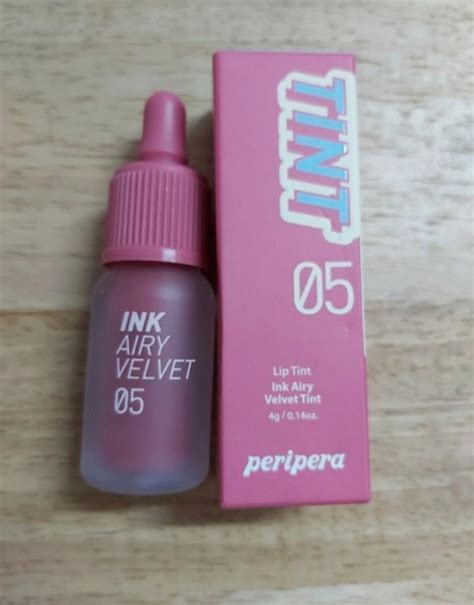 peripera ink AIRY velvet 5 genius rosy pink 美容化妝品 健康及美容 皮膚護理 化妝品