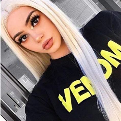 Accessories White Blonde Straight Lace Front Wig Nwt Poshmark
