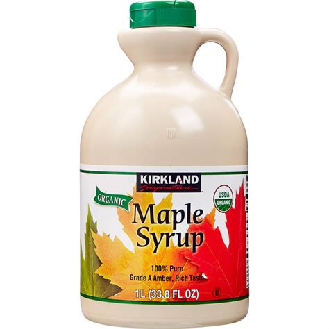 Kirkland Signature Organic Maple Syrup 1 L Same Day Delivery Costco
