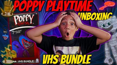 Unboxing The Poppy Playtime VHS Collector S Bundle YouTube