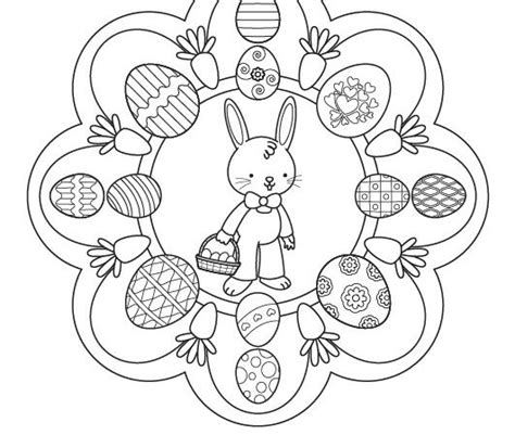 50 beaux coloriages de Pâques à imprimer