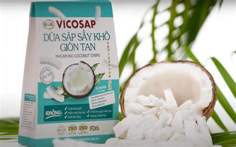 Vicosap Crispy Dried Macapuno Coconut 50g