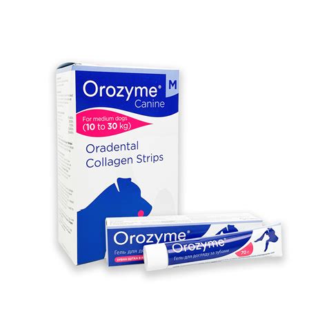 Гель для собак и кошек Orozyme для борьбы с проблемами зубов и десен ...