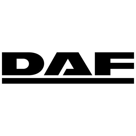 DAF Logo Black and White – Brands Logos