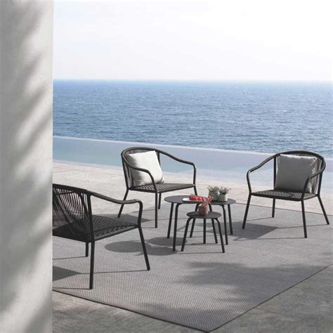 Samba Outdoor Low Chairs Nest Of Tables Royal Botania