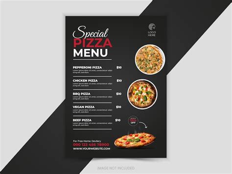 Premium Vector Restaurants Food Menu Template Design