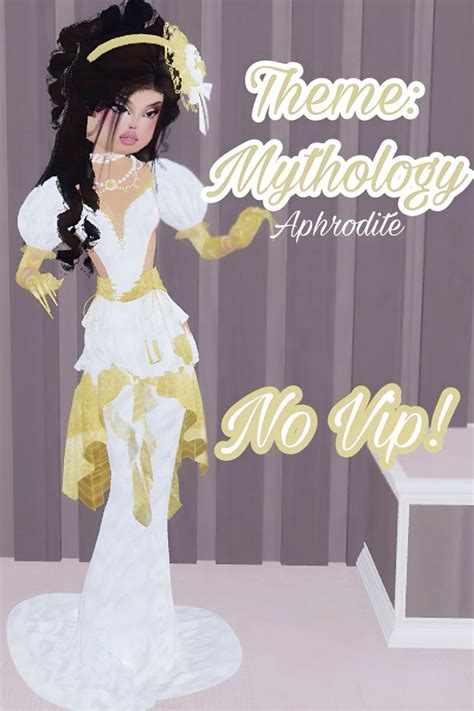 Theme Mythology In Dress To Impress Aphrodite No Vip In 2024 Dress