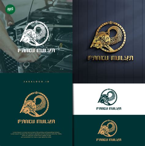 Desain Logo Bengkel Mobil Pandu Mulya Jasalogo Id