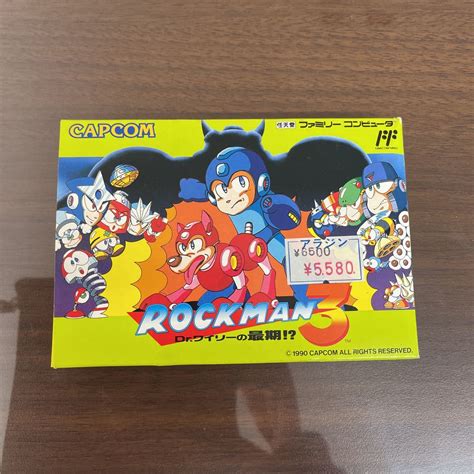 Yahooオークション 希少ファミリーコンピュータrockman3 Drワイリ