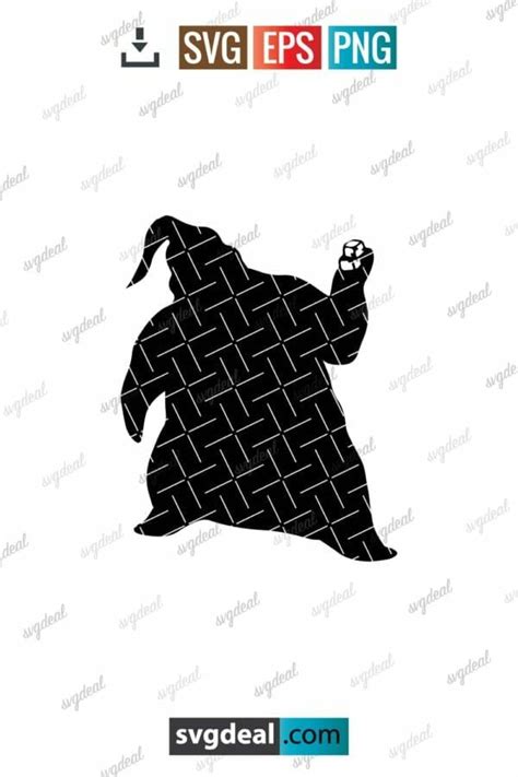 Free Oogie Boogie Silhouette - SVGDeal.com