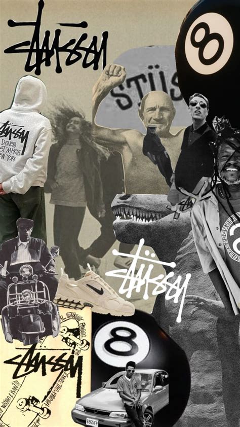 stussy #stussy #brands | Fond d'ecran dessin, Collage des photo muraux ...