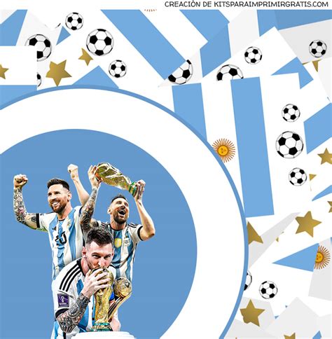 Etiquetas De Argentina Campeon Kits Para Imprimir Gratis