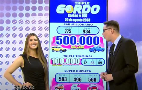 Resultados Triple Gordo Hoy EN VIVO revisa aquí los resultados de hoy