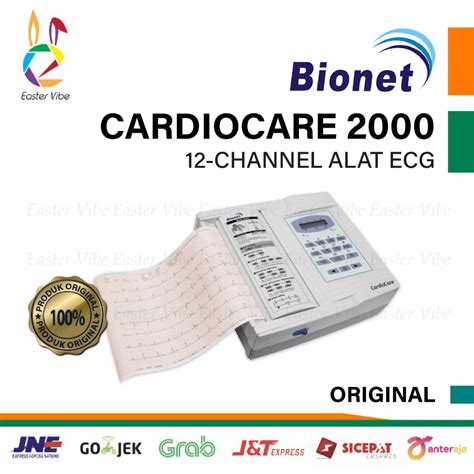 Jual CARDIOCARE 2000 12 CHANNEL BIONET ALAT ECG Shopee Indonesia