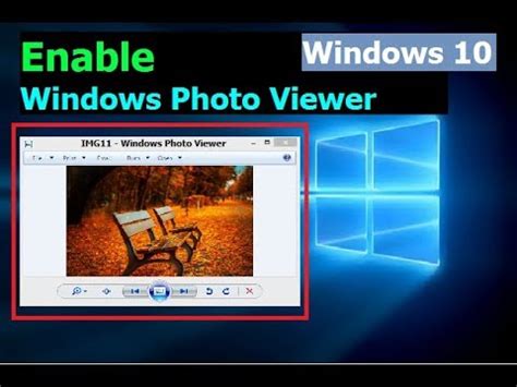 How To Enable Windows Photo Viewer In Windows 10 YouTube