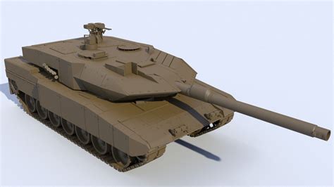 3d Leopard 2a7