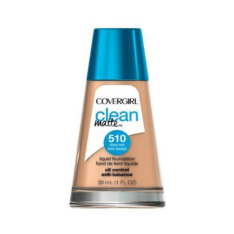 Covergirl Clean Matte Liquid Foundation 510 Classic Ivory 1 Oz Pack Of 14