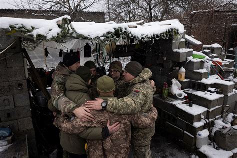 In Pictures Winter Cold Sets In Near Ukraine S Frontlines