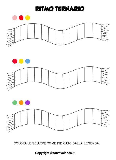 Attivit Logico Matematiche Per L Inverno Ritmi Di Colori