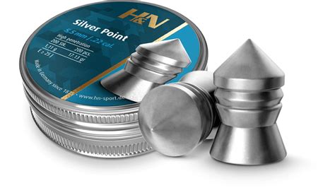 H N Silver Point Plombs Pour Carabines Air Comprim Akah