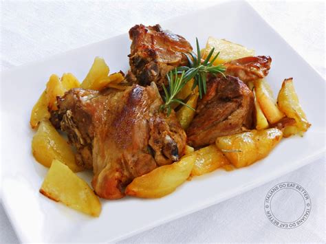 Agnello Con Le Patate Al Forno Italians Do Eat Better