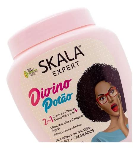 Skala Divino Potao M Scara Vegana Crema Peinar Rulos X Kg