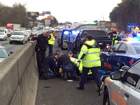 Officials Georgia Trooper Shot In Atlanta Area Police Chase Daily