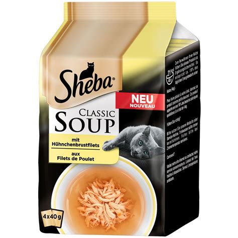 Sheba Portionsbeutel Multipack Classic Soup H Hnchenbrustfilets X G