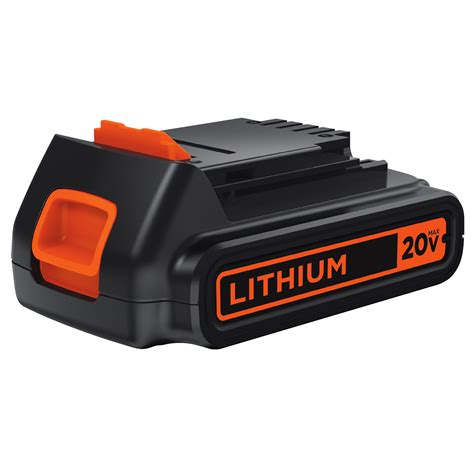 Blackdecker 20 Volt Max Lithium Ion Battery Lbxr20