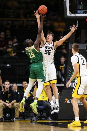 Photos Iowa Mens Basketball Vs Cal Poly The Gazette