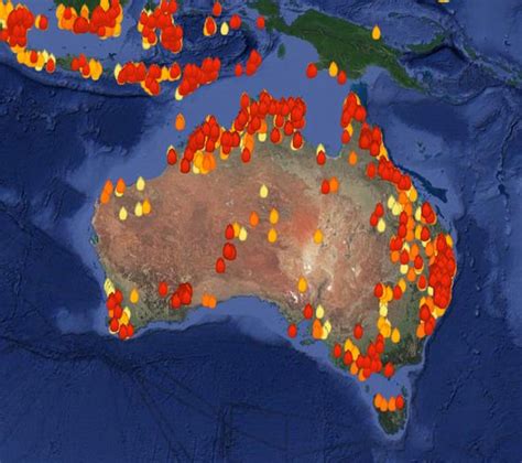 Australia Bushfires MAP: ‘Catastrophic’ danger in Sydney – Residents ...