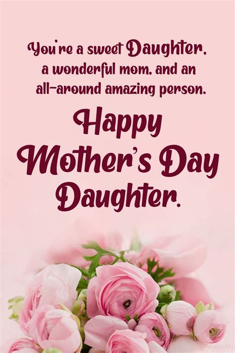 Happy Mother’s Day Wishes for Daughter - Heartfelt Messages 2024