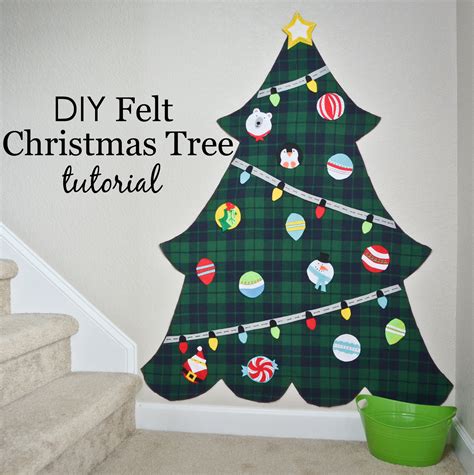 Diy Felt Christmas Tree Project Nursery