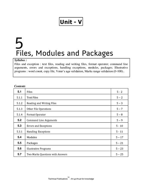 R2021 GE3151 PSPP Unit 5 Problem Solving And Python Programming 1