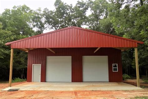 Pole Barn Doors Installed